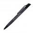 Шариковая ручка, Grunge, нажимной мех-м,корпус-алюминий, матовый, под лазерную гравировку, отд.-детали с черным покрытием, темно-серый