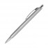 Шариковая ручка, Cardin, нажимной мех-м,корпус-алюминий, матовый, отд.-гравировка, серый/хром
