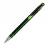 Шариковая ручка Bello, зеленая, в упаковке с логотипом