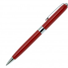 Ручка шариковая, металл, красный