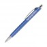 Шариковая ручка, Cardin, нажимной мех-м,корпус-алюминий, матовый, отд.-гравировка, синий/хром