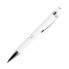 Шариковая ручка, Crocus, корпус-алюминий, покрытие белый, отделка - гравировка, хром. детали