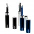 Шариковая ручка, Scotland, нажимной мех-м,корпус-алюминий, синий, матовый/отд-гравировка хром.клетка, в тубусе