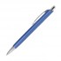 Шариковая ручка, Cardin, нажимной мех-м,корпус-алюминий, матовый, отд.-гравировка, синий/хром, в упаковке