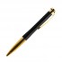 Шариковая ручка, Megapolis. корпус-латунь,покрытие матовый черный лак,отделка-позолота, В УП