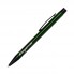 Шариковая ручка, Colt, нажимной мех-м,корпус-алюминий,отделка-детали с черным покрытием, зеленый