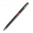 Шариковая ручка, iP, наж. мех-м, корпус- металл., красный, сил. стилус