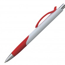 Ручка шариковая, пластик, красный ГАУДИ