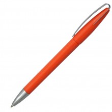Ручка шариковая, пластик, оранжевый