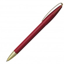 Ручка шариковая, пластик, бордовый