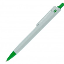Ручка шариковая, пластик, YES, зеленый