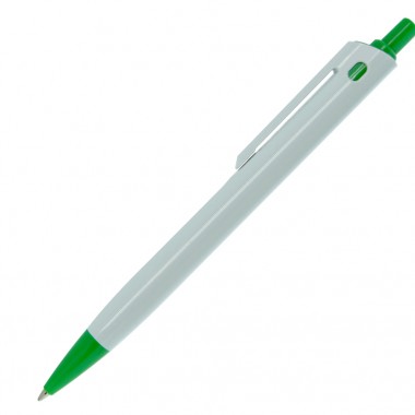 Ручка шариковая, пластик, YES, зеленый