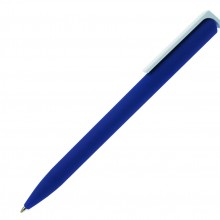 Ручка шариковая, пластик, синий, Click