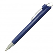 Ручка шариковая, пластик, синий, АУРА