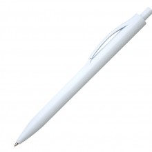 Ручка шариковая, пластик, белый