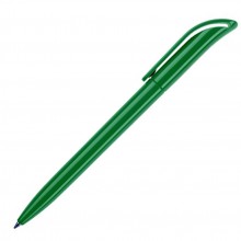 Ручка шариковая, пластик, зеленый, КОКО