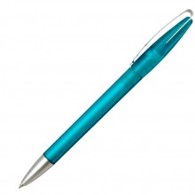 Ручка шариковая, пластик, голубой