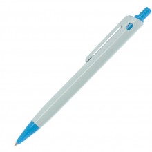 Ручка шариковая, пластик, YES, голубой