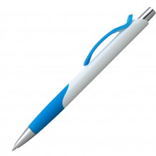 Ручка шариковая, пластик, голубой, ГАУДИ