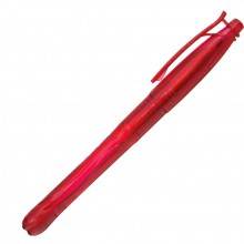Ручка шариковая, пластик, красный, BOTTLE Pen