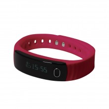 Смарт браслет ("умный браслет") Portobello Trend, Health, электронный дисплей, браслет-силикон, 195x16x13 мм, красный