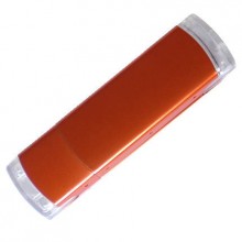 USB-Flash накопитель (флешка) "ORDO", 4 Gb, алюминиевый корпус, пластиковые вставки, медный