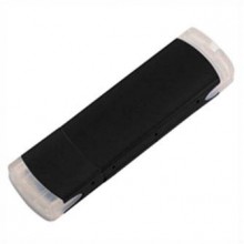 USB-Flash накопитель (флешка) "ORDO", 4 Gb, алюминиевый корпус, пластиковые вставки, черный