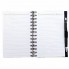 Эко блокнот с калькулятором и ручкой, на резинке, блок белый в линейку 115 х 175 мм, 72 стр