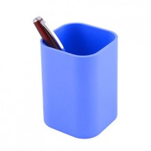 Подставка-стакан для пишущих принадлежностей "Quadro", цвет голубой