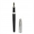 Ручка перьевая PAX Monarch Platinum с камнями, черная, золочение