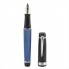 Ручка перьевая PAX, корпус синего цвета, серебрение, золочение