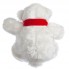 Игрушка «Белый медведь», с красным шарфом