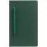 Ежедневник Magnet Shall с ручкой, зеленый