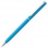 Блокнот Magnet Chrome с ручкой, черно-голубой
