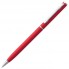 Блокнот Magnet Chrome с ручкой, черно-красный