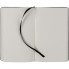 Блокнот Magnet Chrome с ручкой, черно-белый