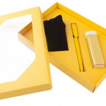 Набор Energy: аккумулятор и ручка, желтый