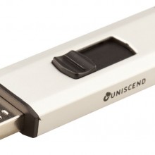 Флешка Uniscend Alum 3.0, серебристая, 32 Гб