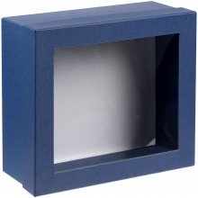 Коробка Teaser с окошком, синий