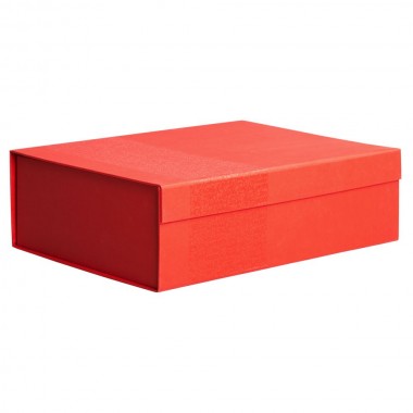 Коробка Joy Large раскладная на магнитах, красная