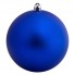 Елочный шар Matt 10, синий