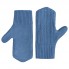 Варежки Comfort Fleece, синие (индиго)