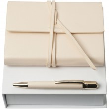 Подарочный набор: блокнот A6, ручка шариковая