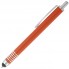 Ручка шариковая Finger со стилусом, оранжевая