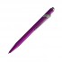 Ручка шариковая Office Popline Metal-X, фиолетовая