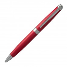 Ручка шариковая Leman Scarlet red lacquered SP, красная