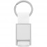 Брелок Stropp с тканевой вставкой, белый