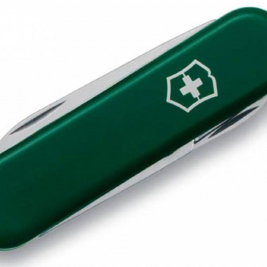 Нож-брелок Classic 58 с отверткой, зеленый