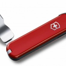 Нож-брелок Nail Clip 582, красный