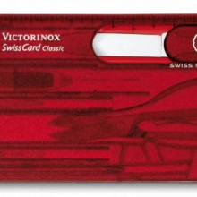 Набор инструментов SwissCard, красный